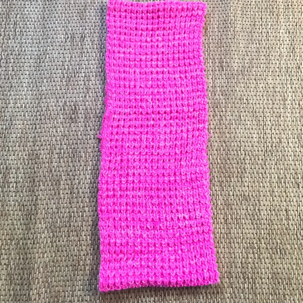 Abercrombie&fitch Infinity Hot Pink Scarf